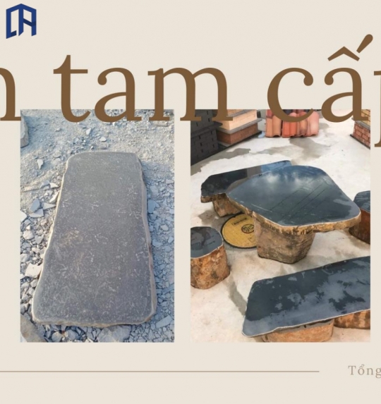 Bàn Đá Tam Cấp