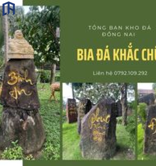 Bia Đá Khắc Chữ